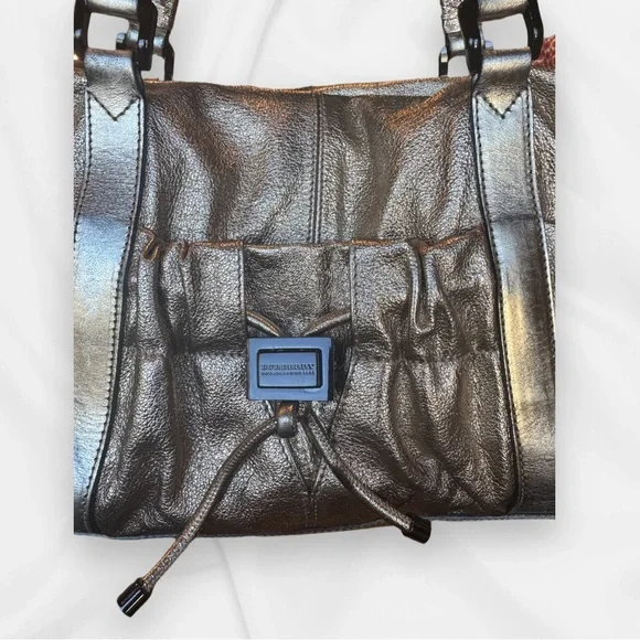 Burberry Metallic Goldstone Leather calfskin Satchel - Picture 5 of 16